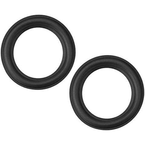 Anillas de Repuesto para Altavoces de 6,35 cm y 6,35 cm, 2 Unidades de uxcell Cover