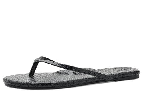 Soléi Sea Women's Indie Flip Flops, Black 7 M by Soléi Sea - Used condition - US$25.35
