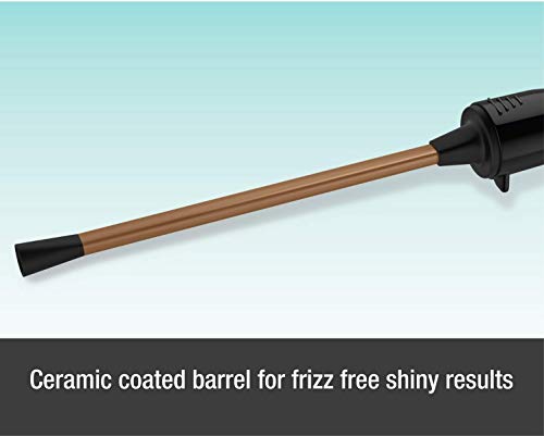 Havells HC4031 7 mm thin Chopstick Curler; Ceramic barrel; Fast heat up for Long-lasting maggie Curls for Short & Long hair (Black) - Image 3