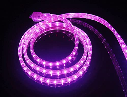 Image of Gesto 3 Meter Rope Led Strip Lights - Outdoor Lights Waterproof for Balcony Decoration,Home Decor & Interior Decoration | Decorative Lights for Diwali Decoration,Cove Light for Ceiling (Pink)