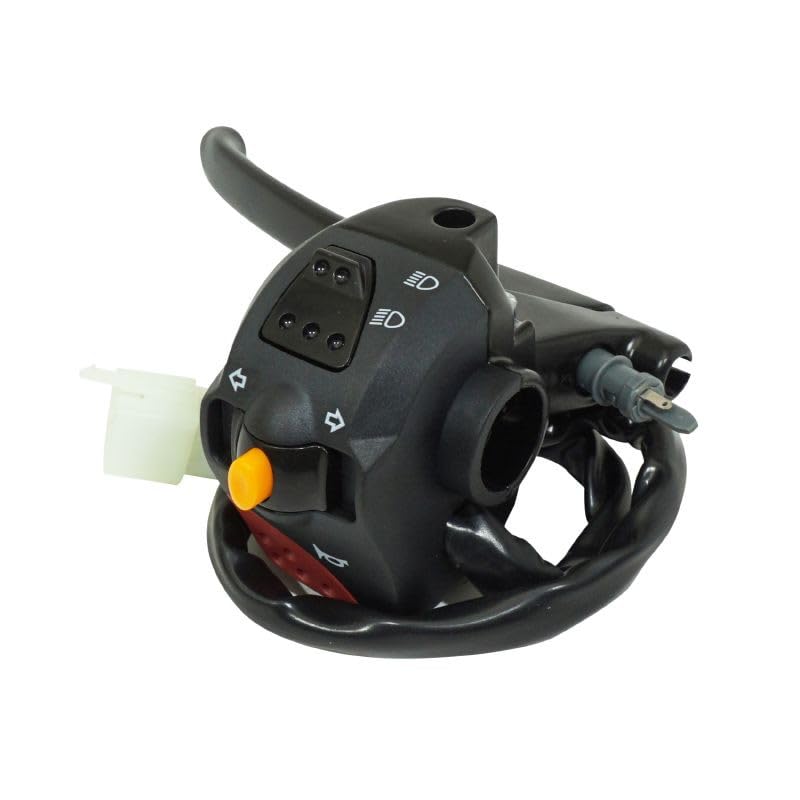 cyclingcolors commodo commutateur moto scooter mobylette compatible avec peugeot ludix tkr vivacity gauche