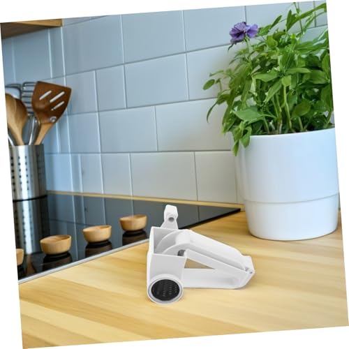 Garneck 2pcs Ralladores Giratorios de Acero Inoxidable con Mango miniatura 7