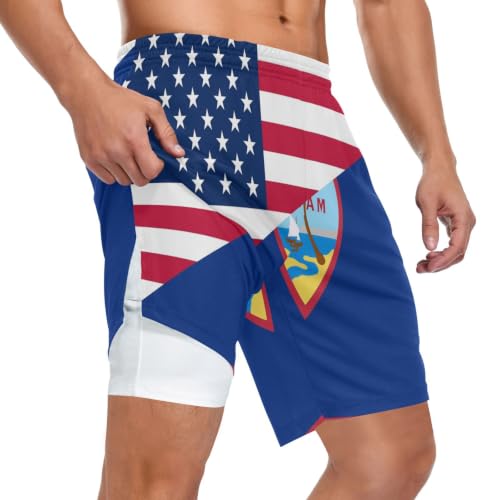 Short de sport homme coupe athlétique pour entraînement et loisirs