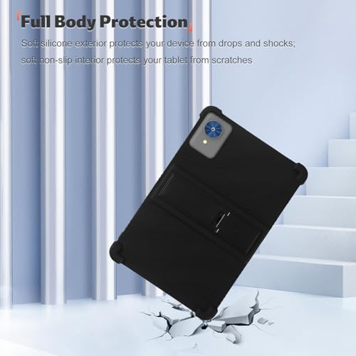 Coque silicone YLEEBG P60 antichoc avec support pliable pour tablette