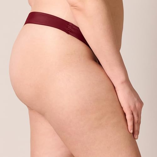 Image of Amazon Essentials Women's Seamless Breathable Thong Underwear, Bonded Stretch, Pack of 4