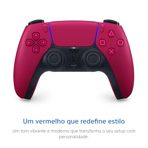 Image of PlayStation DualSense Wireless Controller - Cosmic Red - for PS5, PC, MAC & Mobile