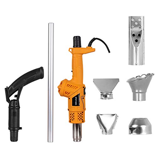 Wodesid Electric Weed Burner 2000W, 5-in-1 Function Lawnmower Weeder, Thermal Weeding Stick, Barbecue Igniter, Up to 1202℉, 1.8M Cable, 5 Nozzles Garden Tools