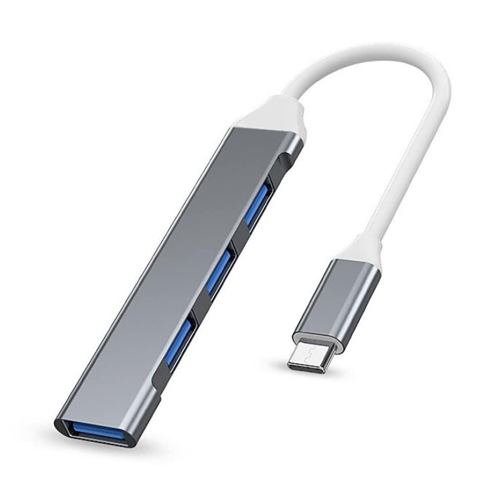 USB C Hub,USB C to USB Hub with 4 Port,Aluminum Dongle USB Type C Adapter Compatible with MacBook Pro/Air,iPad Pro,Dell,XPS,Surface Pro,USB Flash Drives,Mobile HDDand Other USB-C Devices-picture-10