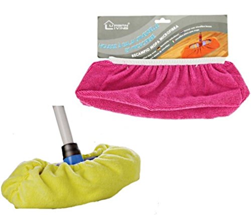 OUTIPRIX Housse Microfibre pour Balai 19 X 35 CM Universel Menage