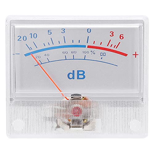 Nagłówek Miernika VU o Wysokiej Dokładności P-55-8688 Tester Poziomu DB do Sprzętu Audio, Trwały ABS, Idealny do Studiów