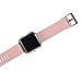 Fitbit Blaze Accessory Band, Classic, Pink, Large, V-Moro Silicon Bracelet Strap Replacement Band for Fitbit Blaze Smart Fitness Watch (Classic, Pink, Large)
