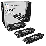 LD Compatible Replacements for Konica Minolta TNP24 (A32W011) Set of 3 High Yield Black Laser Toner Cartridges for use in Konica Minolta Bizhub 20, 20P, and 20PX Printers