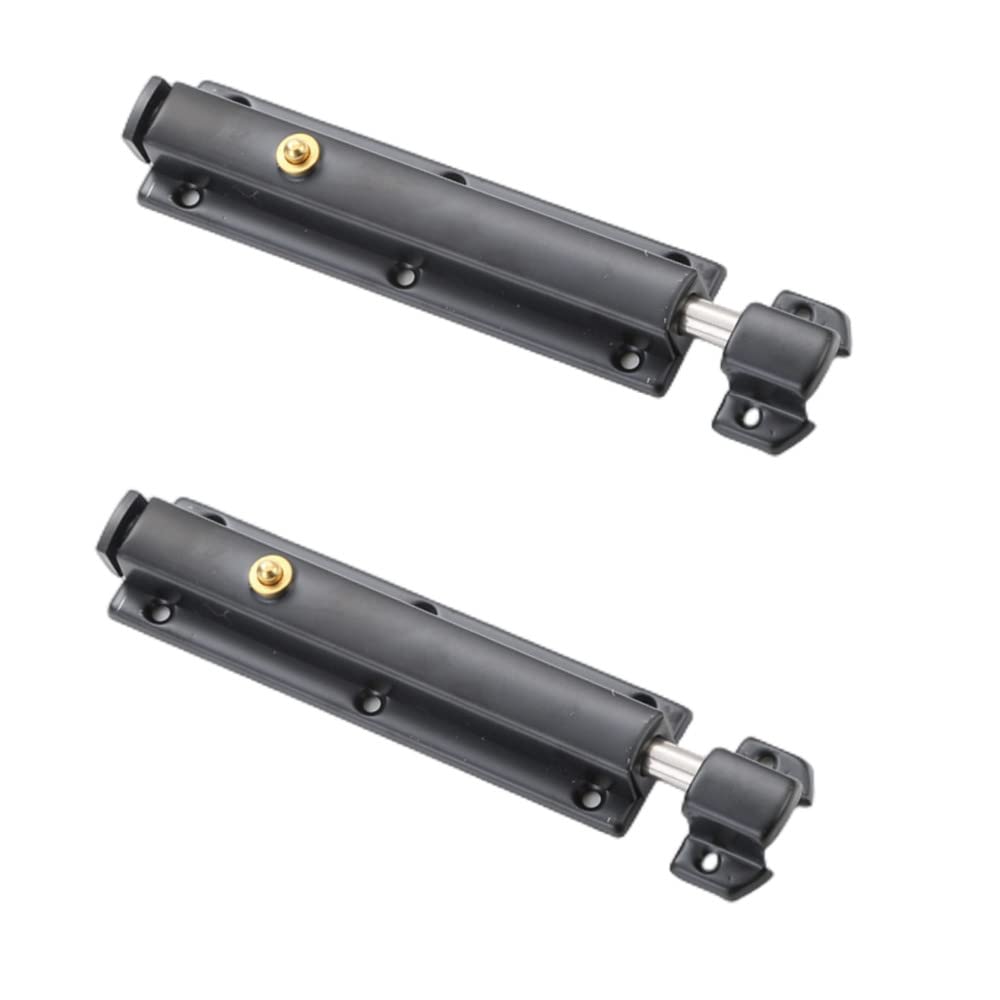 Bullone Porta Inossidabile 2 Chiavistelli Scorrevoli In Acciaio Inox - Per Porte Interno/Esterno Serratura Cancello Esterno - 11