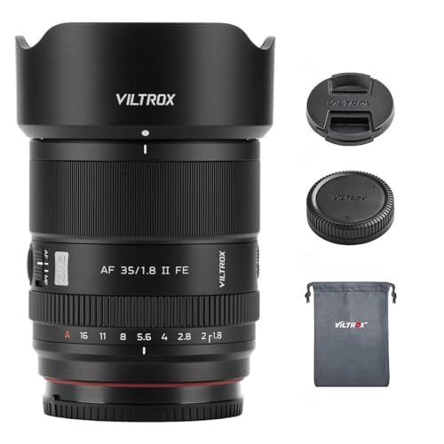 Image of VILTROX AF 35mm F1.8 II EVO APO FE Full Frame Large Aperture Autofocus Prime Cameras Lens for Sony E-Mount A7IV ZV-E1 A7CII A7RV FX3 A7SIII A7CR A7III A7C A1 A7RIV A9 A9II A7RIII ZV-E10