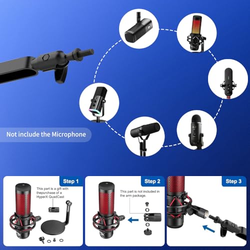 Professional Studio Boom Arm Mic