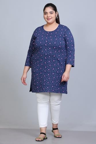 Image of RYSH Women's Plus Size Printed Longline Tops