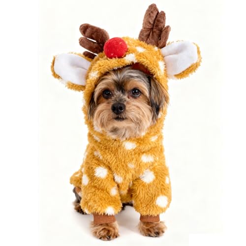 Disfraz de Reno para Perro Pequeño Hoyuwak Talla Small