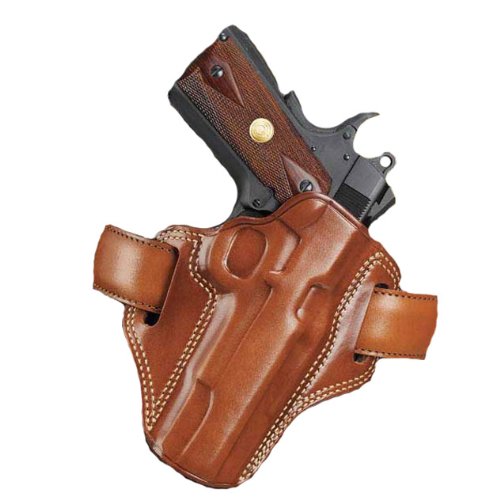 Galco CM126 Combat Master Belt Holster for S&W L FR 0.44 Model, Right, Tan