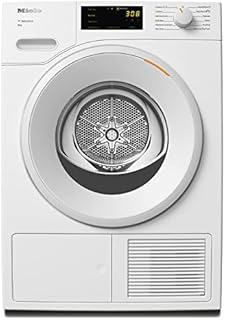 Miele TSD263 WP 8 kg Tumble Dryer - Freestanding, Quiet Dryer with Heat Pump, Miele@Home Intelligent Laundry Care, A++ Rated Energy Efficiency, in Lotus White