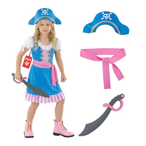 Disfraz de Pirata para Niñas 3-4 Años