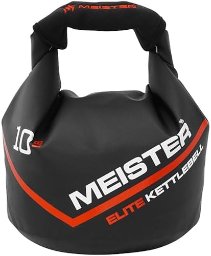 Meister Elite Tragbare Sandkettlebell - Weiche Sand-Gewichtstasche für Home Workouts