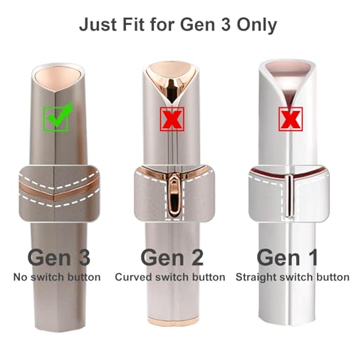 Image of tuokiy Replacement Heads for Flawless Gen 3, Floating Head, 5-Pack