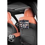 車 後部座席 タブレットホルダー メルセデス ベンツ 適合 新型シート専用 Cクラス Eクラス GLC クーペ X254 C254 S214 W214 W206 S206 ワゴン ステーションワゴン メルセデスベンツ アクセサリー 360度回転 収納フック タブレット タブレットアーム スマホホルダー iPad iPhone 4～12インチ