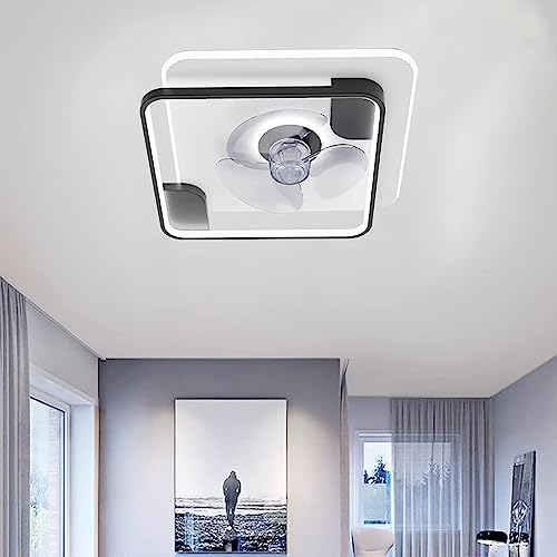 Ventilador de techo infantil para el dormitorio de niñas con luz y tres velocidades