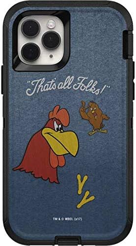 Skinit Decal Skin Compatible with OtterBox Defender iPhone 11 Pro Case - Officially Licensed Warner Bros Foghorn Leghorn Thats All Folks Design