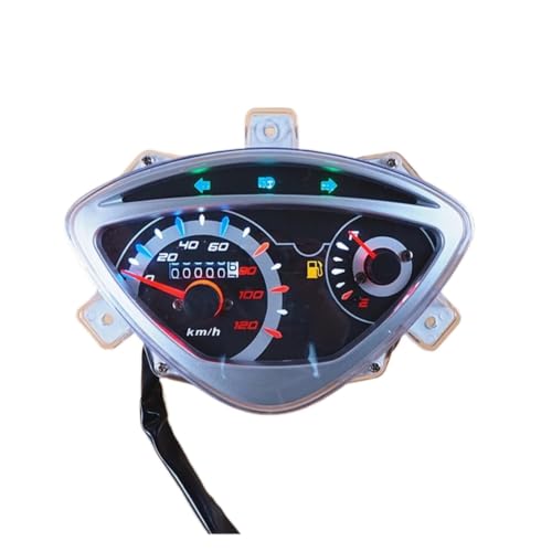 Compteur kilométrique de moto RSZ avec tachymètre complet et indicateur de vitesse