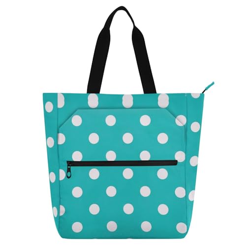Bolsa de mano para niñas, niños y mujeres con cremallera para guardar libros y viajar