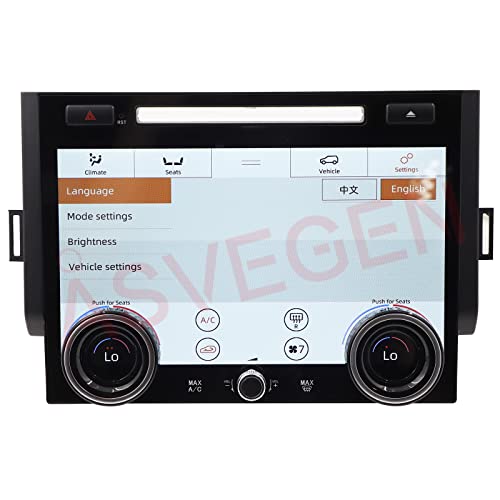 Asvegen ASV-LRAC10-US 10 Inch Lcd Touch Screen Air Conditioning Climate Control Ac Panel thumb #5