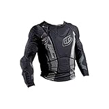 Troy Lee Designs Shock Doctor Youth UPL7855-HW Base Protective Shirt (LARGE) (BLACK)
