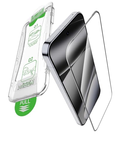 Image of Supershieldz By DABEN Screen Protector Compatible for Google Pixel 10 Pro XL / 9 Pro XL (6.8-Inch) Tempered Glass, Easy Installation Tool, 9H Hardness, HD Clear, Case Friendly, Full Coverage