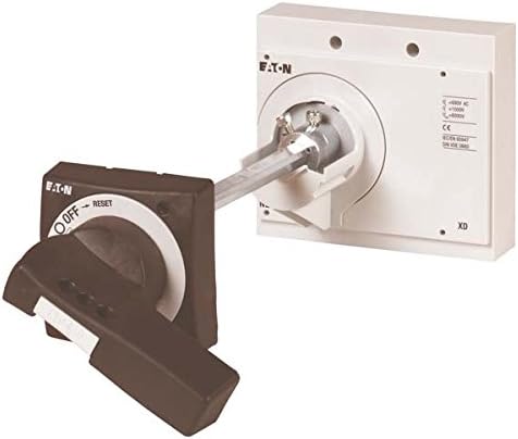 Eaton 100685 Türkupplungs Twist Handle Black Lockable Handle + Switch, Size 3