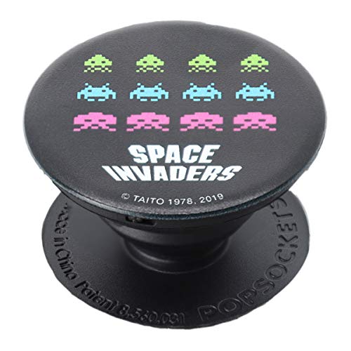 POPSOCKETS GRIP SPACE INVADERS BLACK ポップソケッツ・グリップ スペースインベーダー ブラック