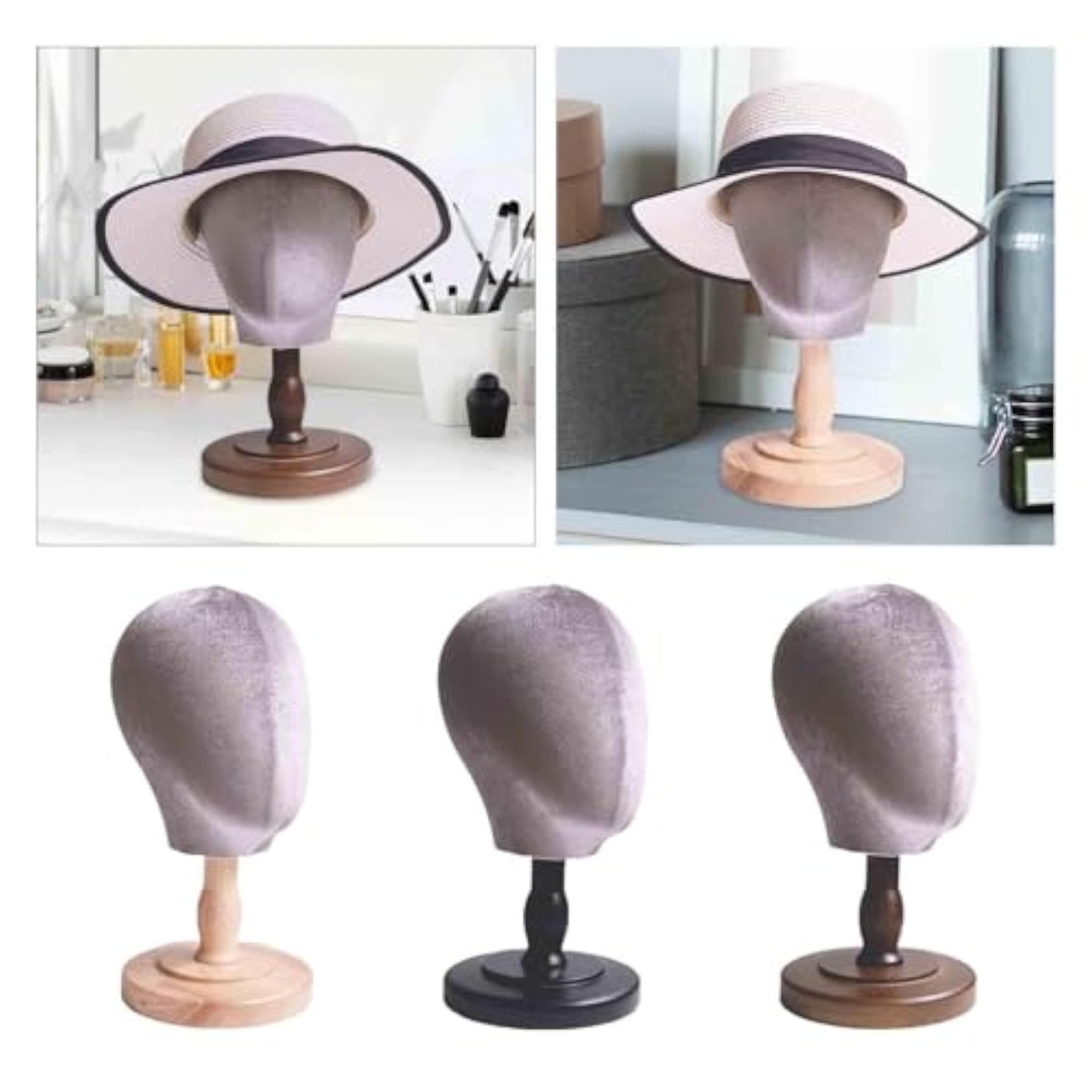Wigs Head Stand for Cosmetology Hairdressing Training