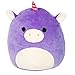 Produktbild Squishmallow Innovation First Astrid das Einhorn, lila  super-weiches Plüschtier, 19cm