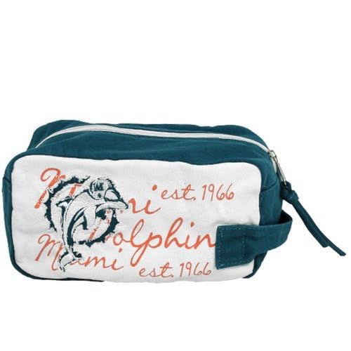 Trousse cosmétique FOCO NFL applique en toile unisexe pour sportifs