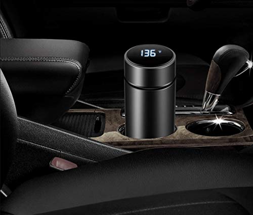 Coffee Thermos,Coffee Bottle,Tea Infuser Bottle,Smart Sports Water Bottle With Led Temperature Display,Double Wall Vacuum Insulated Water Bottle, Stay Hot For 24 Hrs,Cold For 24 Hrs #TOP4