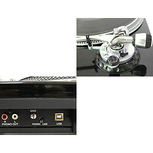 QinWenYan Tourne-disques Vinyle Compact Home phonographes avec Dust Cover Can Connect Bluetooth phonographes Mode… - Les Beatles, Paul McCartney, John Lennon, RIngo Starr, George Harrison QinWenYan Tourne-disques Vinyle Compact Home phonographes avec Dust Cover Can Connect Bluetooth phonographes Mode… – Image 4