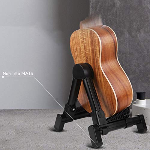 OPLLER Support de guitare portable pour plancher, trépied universel, support de guitare pliable réglable pour guitare… - Les Beatles, Paul McCartney, John Lennon, RIngo Starr, George Harrison OPLLER Support de guitare portable pour plancher, trépied universel, support de guitare pliable réglable pour guitare… – Image 3
