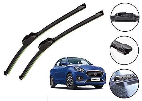 Image of Auto Hub Car Wiper Blades Compatibility With Maruti Suzukii Swift Dzire (Model : 2018-Till Date) - Set of 2 Pcs (D-21,P-19)