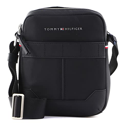 Tommy Hilfiger Herren Umhängetasche TH Elevated Nylon Mini Reporter Klein,...