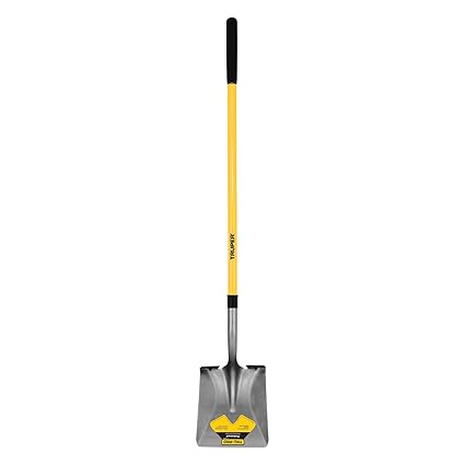 TRUPER PCL-F Long Handle Square Point Shovels Fiberglass 58
