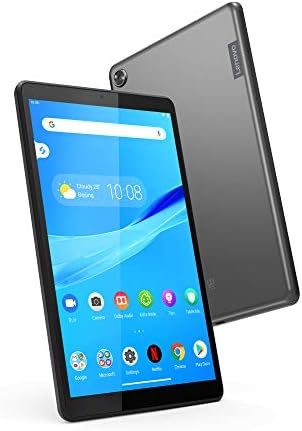Lenovo Tab M8 Tablet, HD Android Tablet, Quad-Core Processor, 2GHz, 16GB Storage, Full Metal Cover, Long Battery Life, Android 9 Pie, Slate Black
