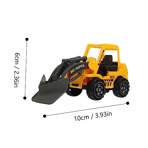 Amosfun 12 Peças De Modelo De Veículo De Engenharia Brinquedo De Caminhão Brinquedos Infantis Conjun