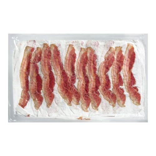 Covered Wagon Extra Thin Fully Cooked Bacon, 1.25 Pound 2