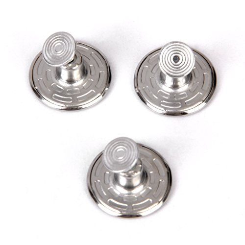 Bottoni Lucido Martello su Jeans 20 Millimetri