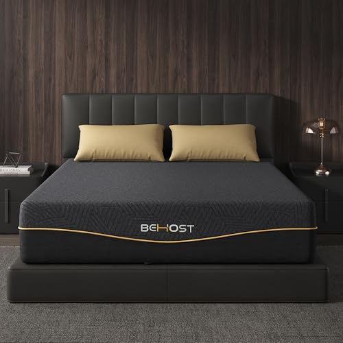 Image of 10 inch Twin Mattress Cooling Memory Foam Mattresses, Medium Firm | Mattress in a Box for Pressure Relief & Cool Sleep, Fiberglass Free, CertiPUR-US Certified